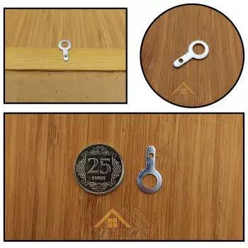Mini Boy Tablo Çerçeve Askısı - Resim Asma Kancası Demiri - Tablo Çerçeve Duvara Montaj Askı Aparatı