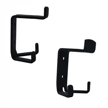 C Stil Modern Portmanto Koç Askı Texture Mat Siyah