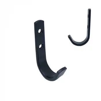 U Tek Askı Çelik Siyah