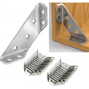 Universal Üç Taraflı Üçgen Köşe Birleştirme Aparatı Metal