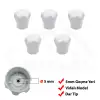5 mm Radyatör Vanası Başlığı Küçük Boy - Dar Tip Petek Vana Kapağı - Vidalı Petek Musluk Kafası