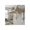 25x20cm - 2 ad. Çelik Beyaz Raf Altı Ayak - Metal Raf Tutucu L Demir Duvar Montaj Destek Aparatı