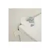 4lü Beyaz Dekoratif Gizli L Demir Gönye Köşebent 30x25x25mm - Mobilya Dolap Raf Kitaplık Sabitleme
