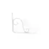 16x19cm- 2 ad. 5mm Ağır Yük Beyaz Ferforje Raf Altı Tutucu Ayak - Metal L Demir Duvar Montaj Aparatı