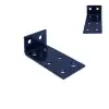 30x20x60 mm - Siyah Dekoratif Dolap Sabitleme Aparatı Çelik - Mobilya Sabitleyici Kit - Duvara Eşya Sabitleme Demiri