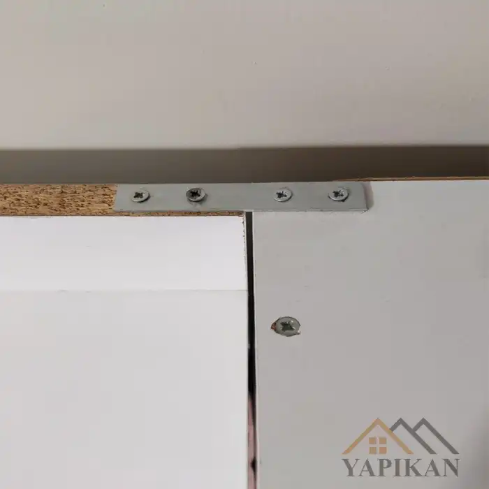 16x70 mm - Düz Gönye Bağlantı Demiri - Düz Köşebent Kenar Köşe Birleştirme Aparatı - (Kod_452)