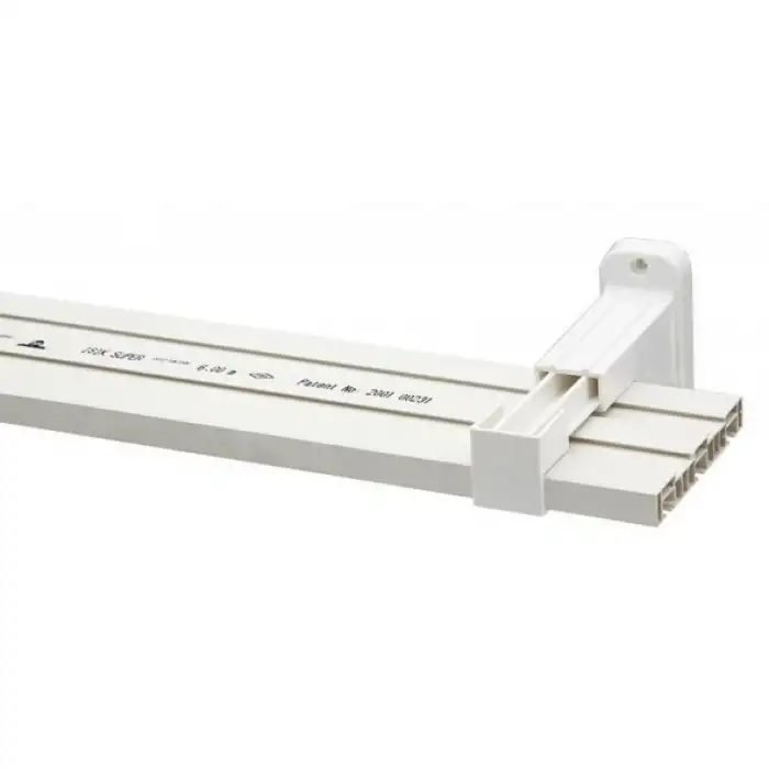 Perde Rayı Korniş L Ayak Plastik - Korniş Duvara Montaj Askı Aparatı - Korniş Tutucu L Ayak - Korniş için L Ayak