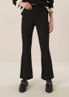 10220 İspanyol Paça Pantolon  Siyah