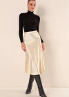 15806 Saten Etek  Krem