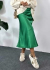 15806 Saten Etek  Yeşil