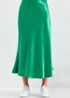 15806 Saten Etek  Yeşil