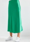 15806 Saten Etek  Yeşil