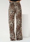 Lastikli Pantolon  Leopar