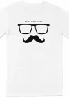 Babalar Günü Hediye Baba Temalı Baskılı Oversize Bisiklet Yaka Tshirt  Beyaz