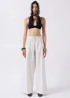 Bağcık Detay Pamuklu Pantolon