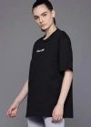 Baskılı Oversize Tshirt  iyah