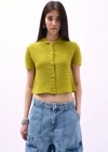 Bebe Yaka Düğmeli Bluz