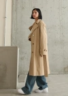 Camel Uzun Kemerli Trençkot
