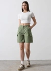 Cargo Cepli Şort  Haki