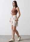 Cargo Cepli Şort  Taş