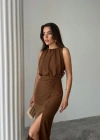 ELBİSE  Kahverengi