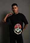 Erkek ario Baskılı Oversize Thirt  iyah