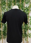 Erkek Bisiklet Yaka Kedi Baskılı Süprem Tshirt