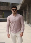 Erkek çizgi Desenli Gömlek