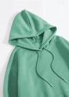 Erkek Düz Kapüşonlu weat  int Yeşili