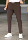 Erkek Düz Kesim Bilek Boy Kumaş Pantolon