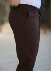 Erkek Düz Kesim Bilek Boy Kumaş Pantolon