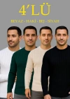 Erkek Fitilli Triko Kazak 4’lü Set – Beyaz, Haki, Bej, Siyah  Kalın Dokuma Pamuklu Regular Fit Bisiklet Yaka Uzun Kollu Kışlık Ve Baharlık Rahat Triko Kombini