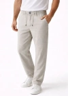 Erkek Keten Cepli Pantolon astikli Bel Bağcıklı Önden Fermuarlı  Gri
