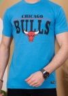 Erkek Kısa Kollu Chicago Bulls Baskılı Tişört
