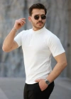 Erkek Kısa Kollu Hakim Yaka önü Düğmeli Viskon Bluz
