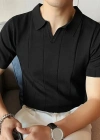 Erkek Kısa Kollu Polo Yakalı Triko Tshirt