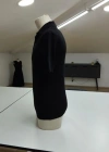 Erkek Kısa Kollu Yakalı çizgi Desenli Triko Bluz