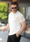 Erkek Parçalı Renk Kısa Kollu Tişört