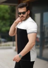 Erkek Parçalı Renk Kısa Kollu Tişört