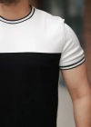 Erkek Parçalı Renk Kısa Kollu Tişört