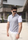 Erkek Polo Yaka Fermuar Detaylı Tişört
