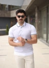 Erkek Polo Yaka Fermuar Detaylı Tişört