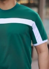 Erkek şerit Detaylı Kısa Kollu Tshirt