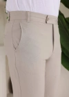 Erkek Slim Fit Dilli Kumaş Pantolon