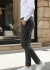 Erkek Slim Fit Likralı Gabardin Pantolon