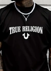 Erkek True Religion Baskılı Süprem Tshirt