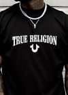 Erkek True Religion Baskılı Süprem Tshirt