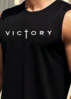 Erkek Victory Baskılı Süprem Kolsuz Tişört
