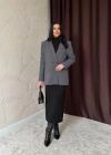 Füme Blazer Ceket