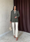 Haki Blazer Ceket